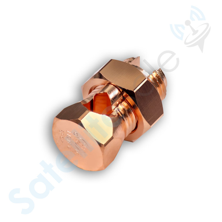 SatelliteSale Grounding Split Bolt Connectors Wayfair